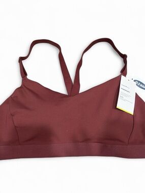 Old Navy PowerSoft Bralette in Wine